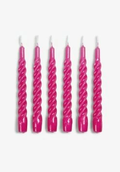 Anna And Nina Twisted Candles Set Of 6 24 Anna And Nina Twisted Candles Set Of 6 -Cheap The Stylish Lady Store 005745 1110 07 2