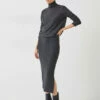 Harper Roll Neck Midi Dress -Cheap The Stylish Lady Store 006336 2806 01