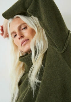 Meryll Crop Wool Blend Roll Neck Jumper -Cheap The Stylish Lady Store 007039 2016 04