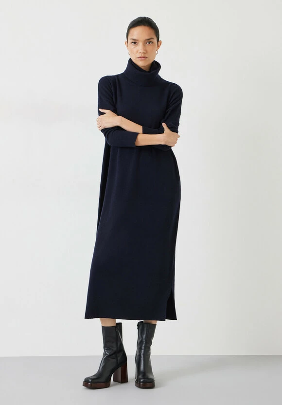 Roll Neck Wool Jumper Dress 3 Roll Neck Wool Jumper Dress