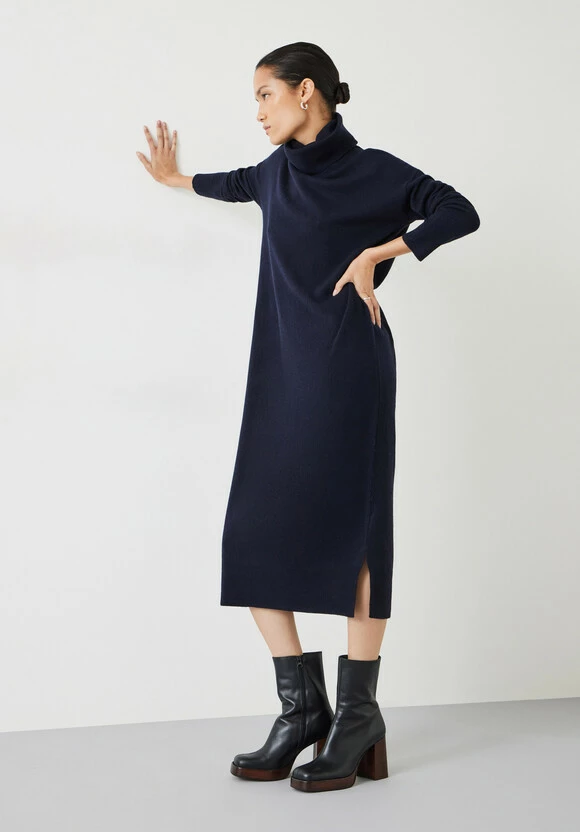 Roll Neck Wool Jumper Dress 4 Roll Neck Wool Jumper Dress - Image 2