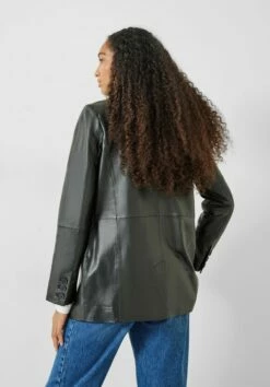 Leather Blazer 22 Leather Blazer -Cheap The Stylish Lady Store 007275 0456 03