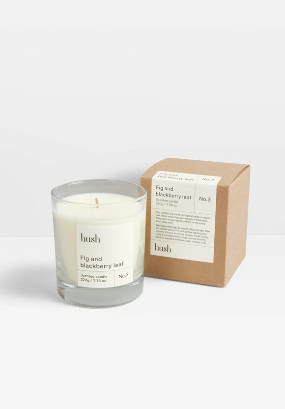 Hush Candle - Fig & Blackberry Leaf 4 Hush Candle - Fig & Blackberry Leaf - Image 2
