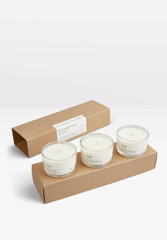 Hush Set Of Three Mini Candles 4 Hush Set Of Three Mini Candles - Image 2