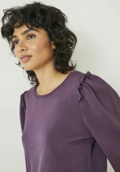 Emilia Ruffle Sweatshirt -Cheap The Stylish Lady Store 007447 1382 03