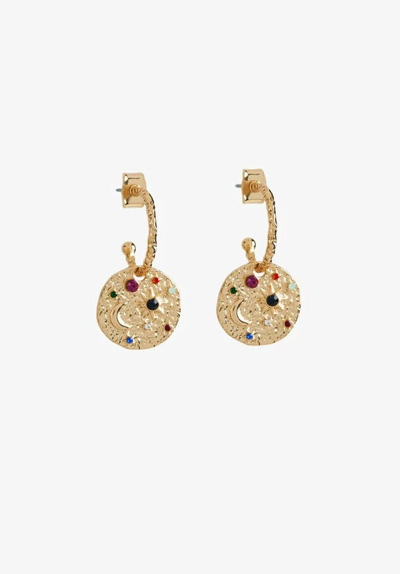 River Rainbow Disc Earrings 5 River Rainbow Disc Earrings - Image 3