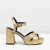 Hayne Leather Platform Sandals -Cheap The Stylish Lady Store 007618 3798 01