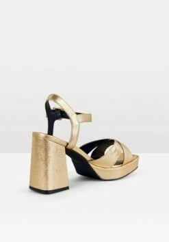 Hayne Leather Platform Sandals -Cheap The Stylish Lady Store 007618 3798 03