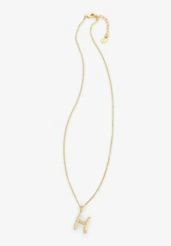Gaia Letter Pendant Necklace -Cheap The Stylish Lady Store 007688 3037 1 H