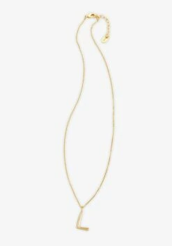 Gaia Letter Pendant Necklace -Cheap The Stylish Lady Store 007688 3037 1 L