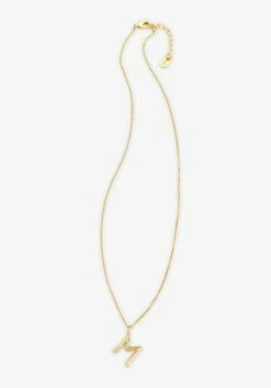 Gaia Letter Pendant Necklace -Cheap The Stylish Lady Store 007688 3037 1 M