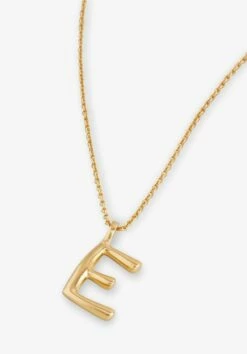 Gaia Letter Pendant Necklace -Cheap The Stylish Lady Store 007688 3037 2 E