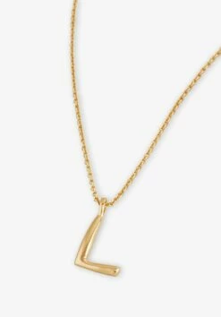 Gaia Letter Pendant Necklace -Cheap The Stylish Lady Store 007688 3037 2 L