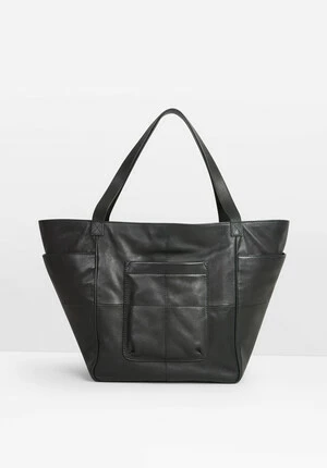 Louise Minimal Leather Saddle Bag 14 Louise Minimal Leather Saddle Bag - Image 12