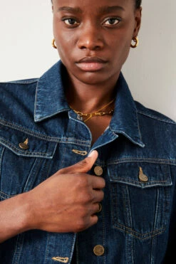 Ciara Cropped Denim Jacket -Cheap The Stylish Lady Store 008919 2908 04