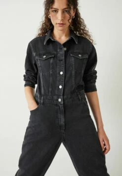 Celia Denim Boilersuit -Cheap The Stylish Lady Store 009035 0456 04