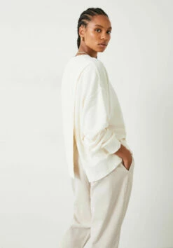 Grainne Open Back Sweatshirt -Cheap The Stylish Lady Store 009072 0265 03