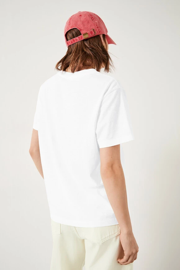 Hattie Cotton Slub Crew Neck T-Shirt 5 Hattie Cotton Slub Crew Neck T-Shirt - Image 3