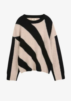 Georgie Diagonal Stripe Wool Blend Jumper 25 Georgie Diagonal Stripe Wool Blend Jumper -Cheap The Stylish Lady Store 009236 0456 07