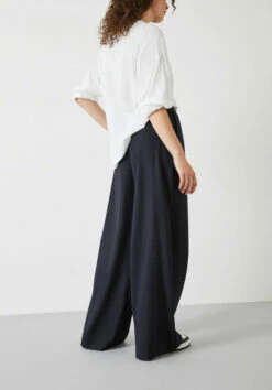 Alpa Wide Leg Wool Blend Trousers -Cheap The Stylish Lady Store 009374 1678 03
