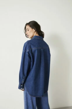 Deanna Denim Shirt -Cheap The Stylish Lady Store 009381 2908 03