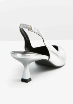 Lola Slingback Leather Kitten Heels -Cheap The Stylish Lady Store 009410 2310 02