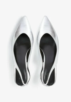 Lola Slingback Leather Kitten Heels -Cheap The Stylish Lady Store 009410 2310 04