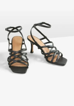 Gisele Strappy Leather Stiletto -Cheap The Stylish Lady Store 009411 2762 03