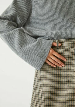 Esmae Checked Mini Skirt -Cheap The Stylish Lady Store 009424 0036 04