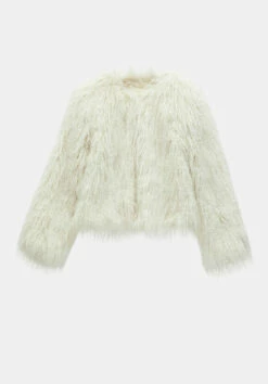 Rachel Faux Fur Jacket -Cheap The Stylish Lady Store 009441 0004 07 2