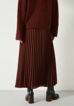 Neah Pleated Midi Skirt -Cheap The Stylish Lady Store 009513 0682 03