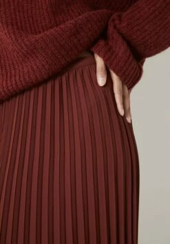 Neah Pleated Midi Skirt -Cheap The Stylish Lady Store 009513 0682 04