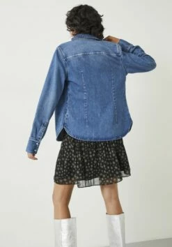 Danica Fitted Denim Shirt -Cheap The Stylish Lady Store 009587 3053 03