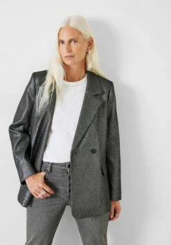 Hazel Metallic Blazer -Cheap The Stylish Lady Store 009607 0456 01