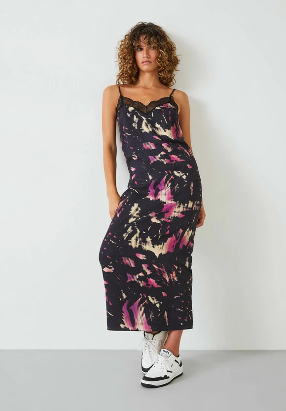 Emelie Slip Midi Dress
