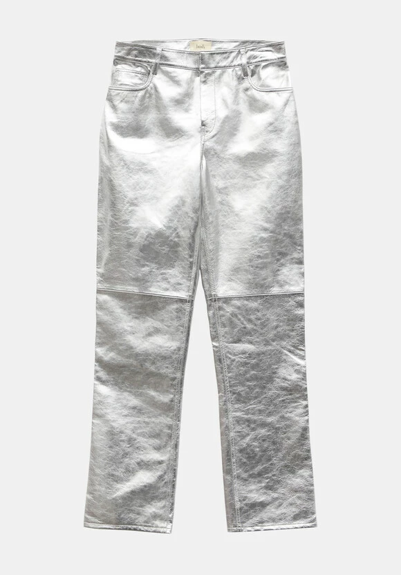 Silver Leather Trousers 7 Silver Leather Trousers - Image 5