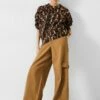 Jess Wide Leg Cargo Trousers -Cheap The Stylish Lady Store 009651 0049 01