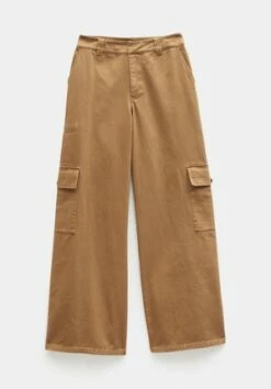 Camille Flat Front Cotton Trousers -Cheap The Stylish Lady Store 009651 0049 07 2