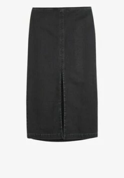 Metallic Ribbed Midi Skirt 35 Metallic Ribbed Midi Skirt -Cheap The Stylish Lady Store 009668 2826 07 4