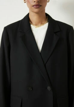 Double Breasted Wool Blend Blazer 16 Double Breasted Wool Blend Blazer -Cheap The Stylish Lady Store 009670 0456 04