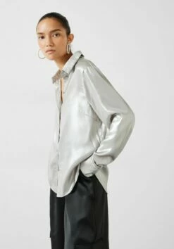Natasha Metallic Shirt