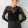 Devlin Lace Long Sleeve Top -Cheap The Stylish Lady Store 009701 0456 01