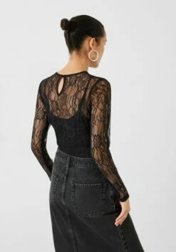 Devlin Lace Long Sleeve Top -Cheap The Stylish Lady Store 009701 0456 03