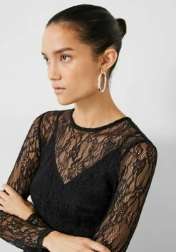 Devlin Lace Long Sleeve Top -Cheap The Stylish Lady Store 009701 0456 04