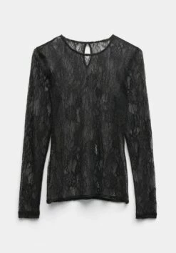 Devlin Lace Long Sleeve Top -Cheap The Stylish Lady Store 009701 0456 07 1