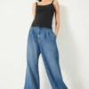 Lya Pleated Wide-Leg Jeans -Cheap The Stylish Lady Store 009708 2797 01