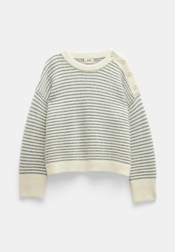 Zoya Striped Wool Blend Jumper 7 Zoya Striped Wool Blend Jumper - Image 5
