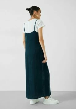 Leila Split Velvet Midi Dress -Cheap The Stylish Lady Store 009751 0152 03