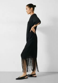 Hailey Fringe Midi Dress -Cheap The Stylish Lady Store 009766 0456 02