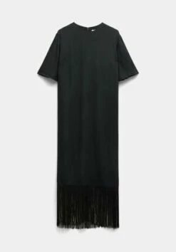 Leila Split Velvet Midi Dress -Cheap The Stylish Lady Store 009766 0456 07 4